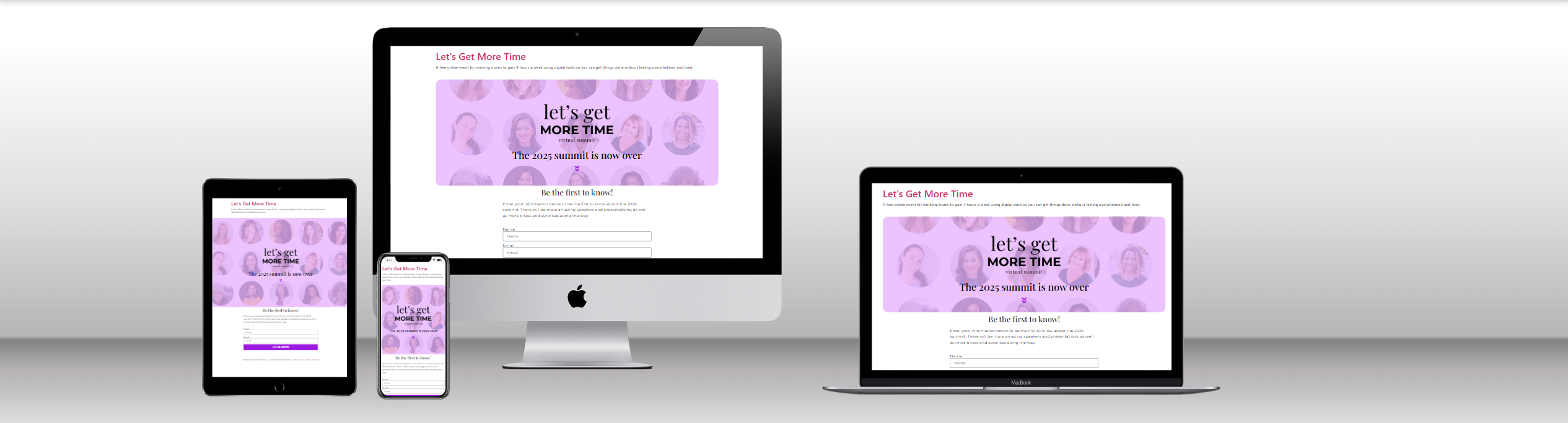 Web Design 12 letsgetmoretime